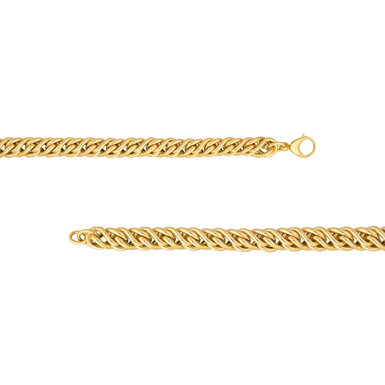 Polished Tight Byzantine Chain