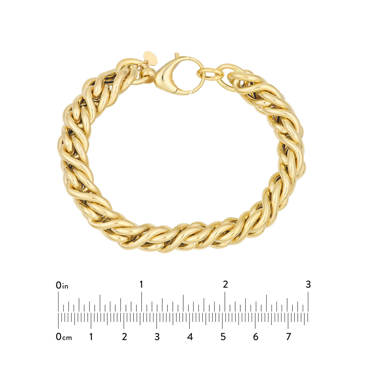 Polished Tight Byzantine Chain