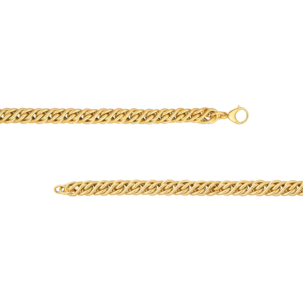 Polished Tight Byzantine Chain