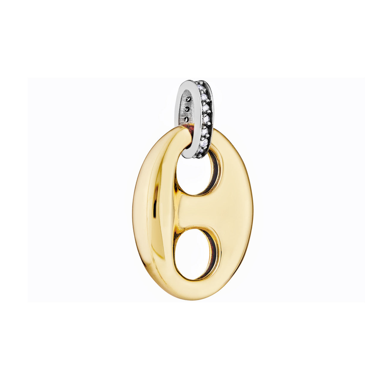 Puff Mariner Diamond Bail Link Pendant